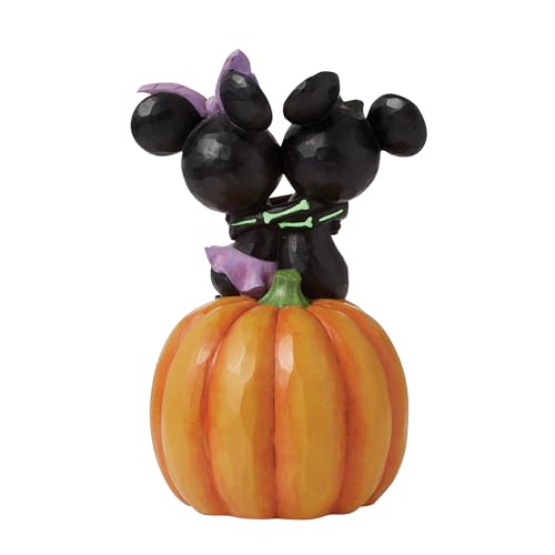 Disney Traditions Mickey & Minnie Scared Skeletons <Halloween> 6016596
