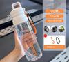 KXLCGYK 700ml Tritan BPA Fleece Water Bottle with Strap, Lightweight, Sports Water Bottle, My Bottle