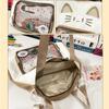 Nylon Transparent Pocket Idol Merchandise Storage Fashion Backpacks Kawaii Cat Itabag  Outdoor