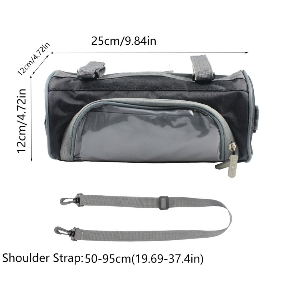 Portable Bike Front Bag Multi-purpose Electric Scooter Backpack Riding Storage Package Outside