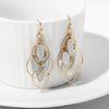 Women Bohemian Style Leaves Ear Drop Earring
