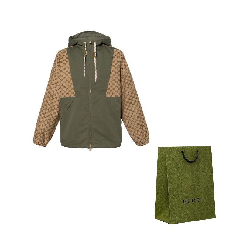 Gucci Gg canvas hooded jacket 742813-Z8BIW-2190