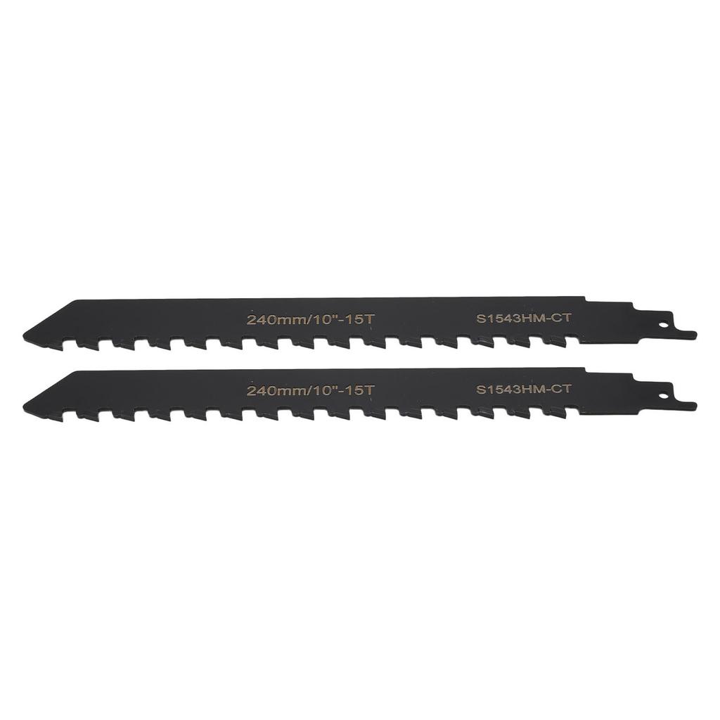2PCS Reciprocating Saw Blades Cemented Carbide High Accuracy Pruning Reciprocating Saw Blades for