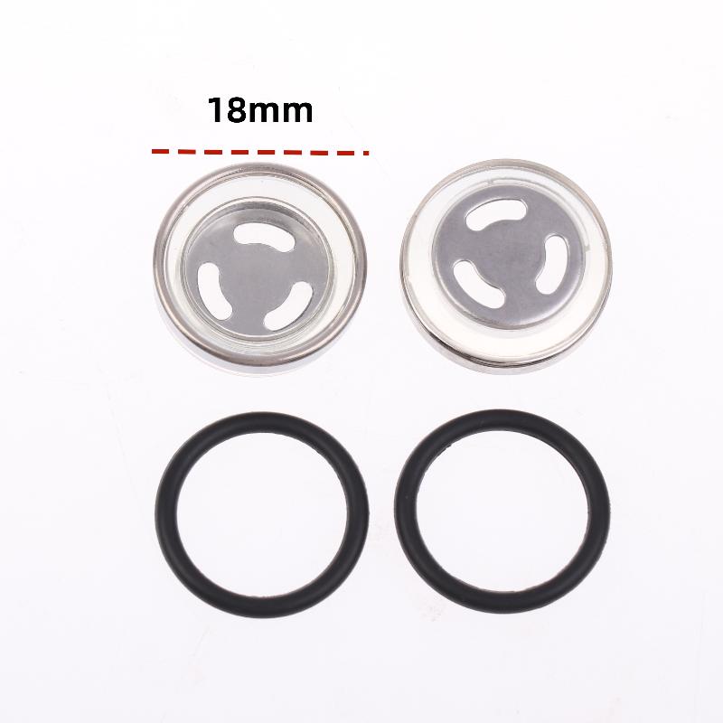 2/5 Sets For Kawasaki Bwm Yamaha T700 Motorcycle 12/14.5/18Mm Master Cylinder Brake Pump Oil Window Mirror Sight Glass Gasket