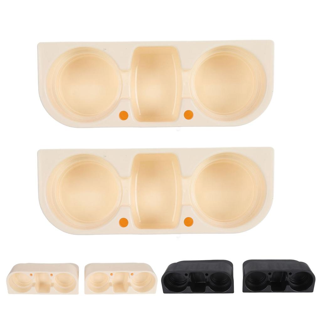2Pcs Car Seat Wedge Cup Holder Space Saving Washable Removable Car Seat Gap Filler Cup Organizer Sto