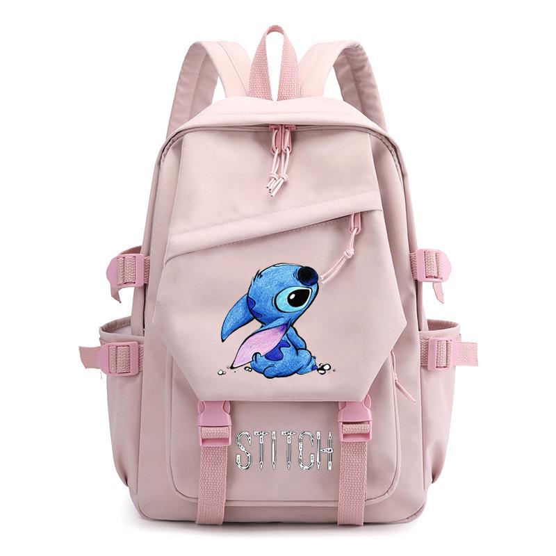 Macaron Backpack Cartoon Print Student Trend School Bag