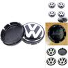 Kołpak Volkswagen 2,6 cala Wysoki połysk Mocne tworzywo ABS Idealny zamiennik dla zgubionych emblematów