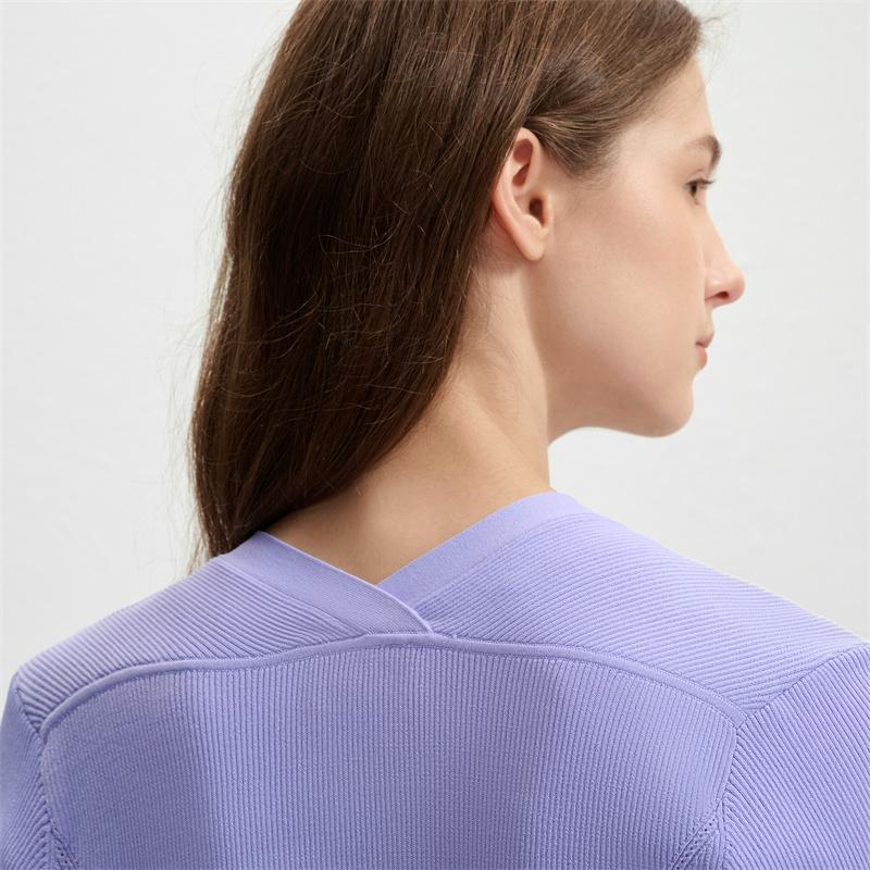 New FILA Knitwear Women's Light Lotus Root Purple F11W431408FPU