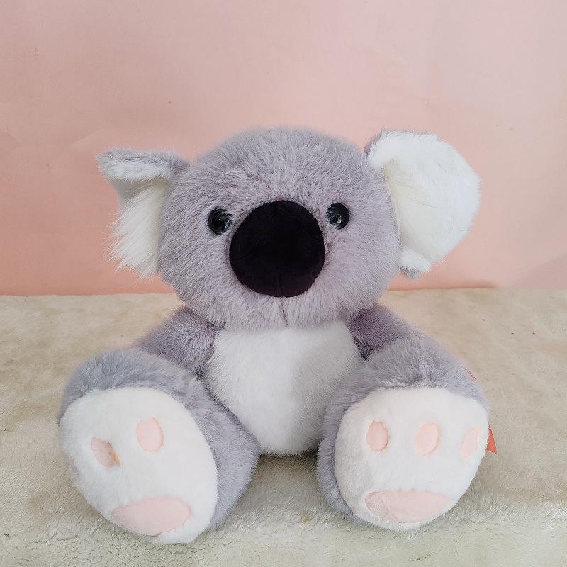 Big Foot Animal Plush Toy - Cute Panda, Koala, Fox & Raccoon Doll Collection