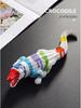 Colorful Resin Crocodile Ornament for Living Room or Office Decor