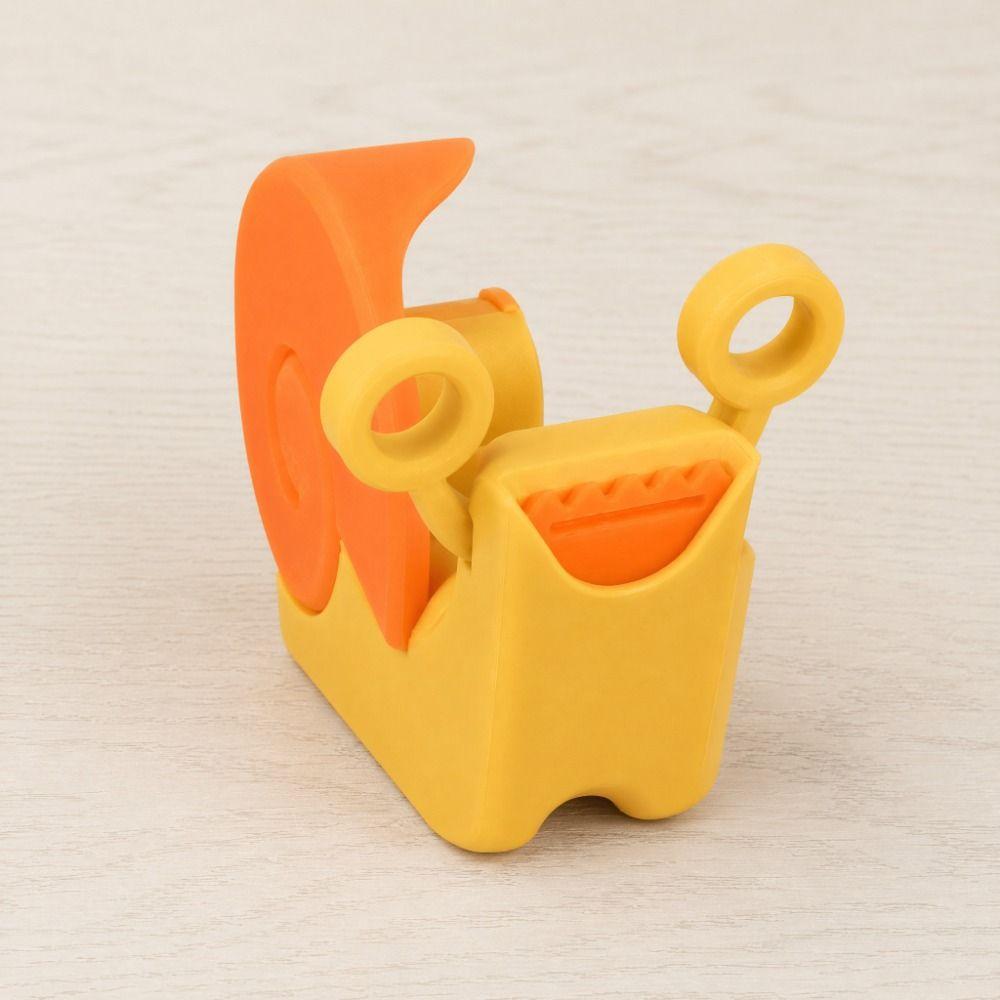 Snail Shape Tape Dispenser Clean Tearing Tape Seat School Supplies Tape Accessory Home Office