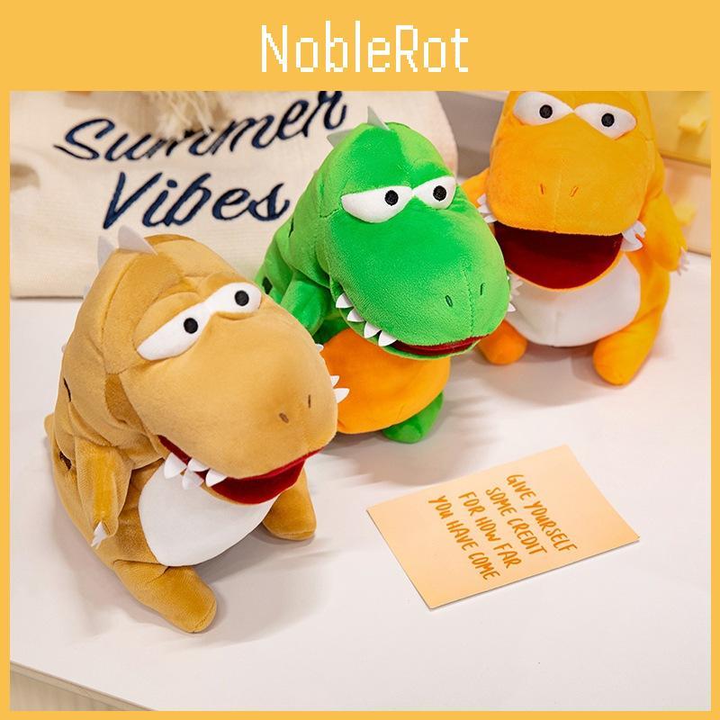 Dragon Hand Plush Puppet Toy  Cartoon  Movable Mouth For Performance Decoration