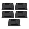 5 Set Tool Holder Dock Mount Black ABS Power Tool Hanger for 14.4V 18V Lithium Battery Tools