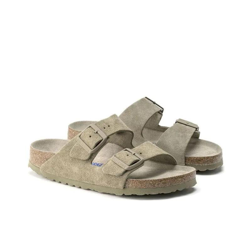 Birkenstock Arizona Сандалии на двух ремешках с мягкой стелькой, унисекс, комфортные, из ЭВА, предотвращающие натирание, выцветшие 1019088 38