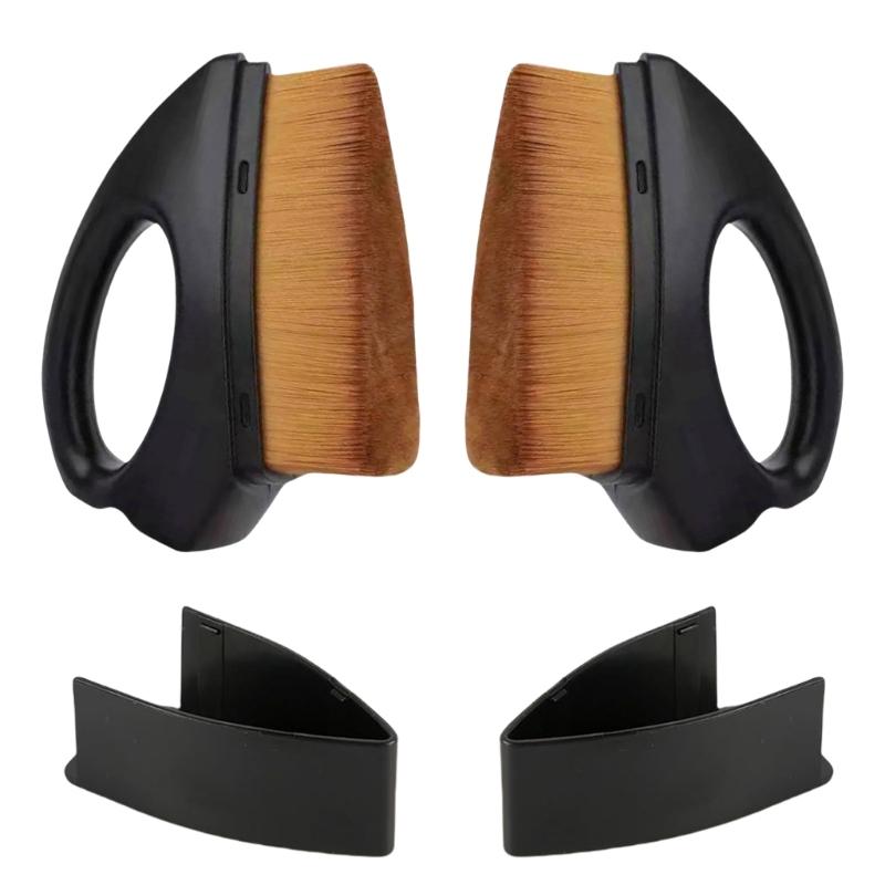 Smooth Application Car Tyre Wheel Dressing Applicator With Handle Cleaning Brushes Suitable For Auto Detail Enthusiasts