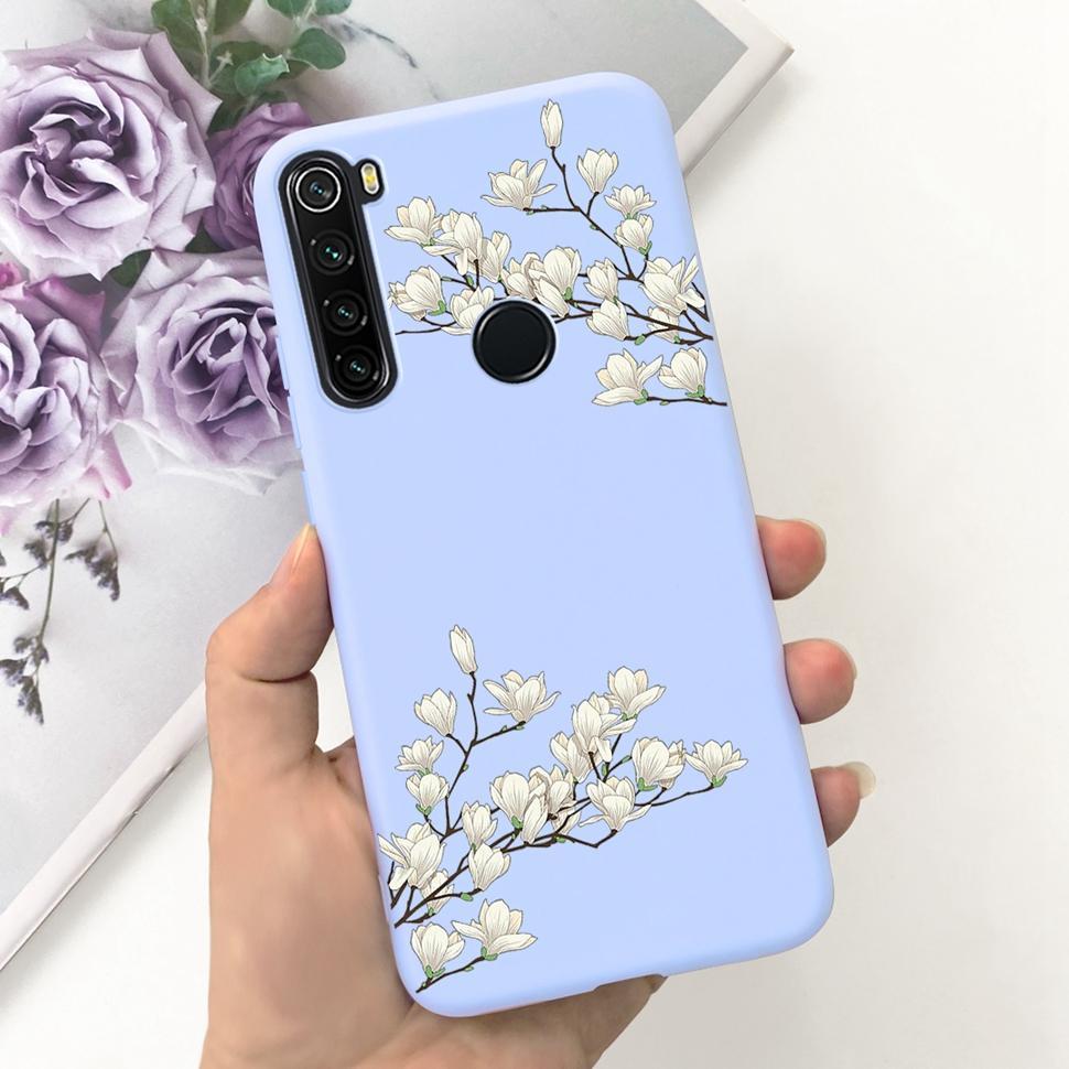 For Xiaomi Redmi Note 8T Case Candy Painted Cover For Xiaomi Redmi Note8T M1908C3XG Silicone Soft TPU Fundas Case Bumper 6.3"