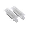 Trunk Boot Lamps 2 Pack for Fiat 500 500X 500L For Panda Punto Linea Stilo Idea Grande Punto 2003-2025 white plastic