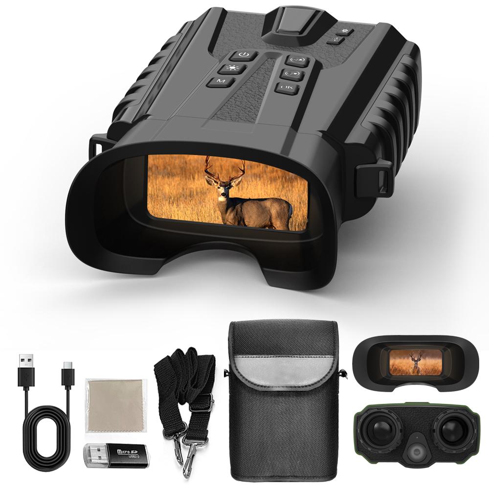 DT49 8X Zoom Digital Infrared Night Vision Binocular Telescope for Hunting Camping Professional 300M Night Vision Device