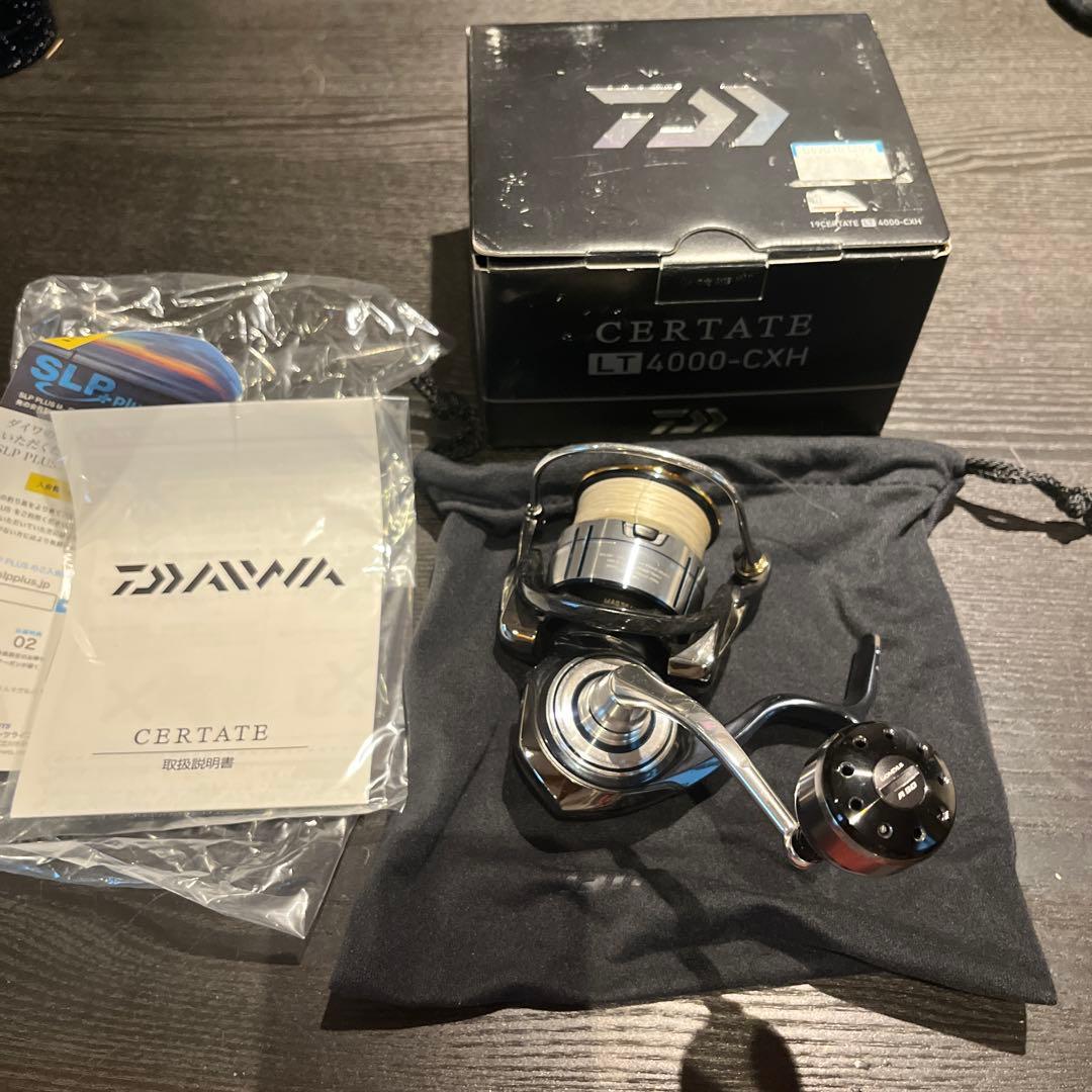 Used Daiwa 19 CERTATE LT 4000-CXH Spinning Reel