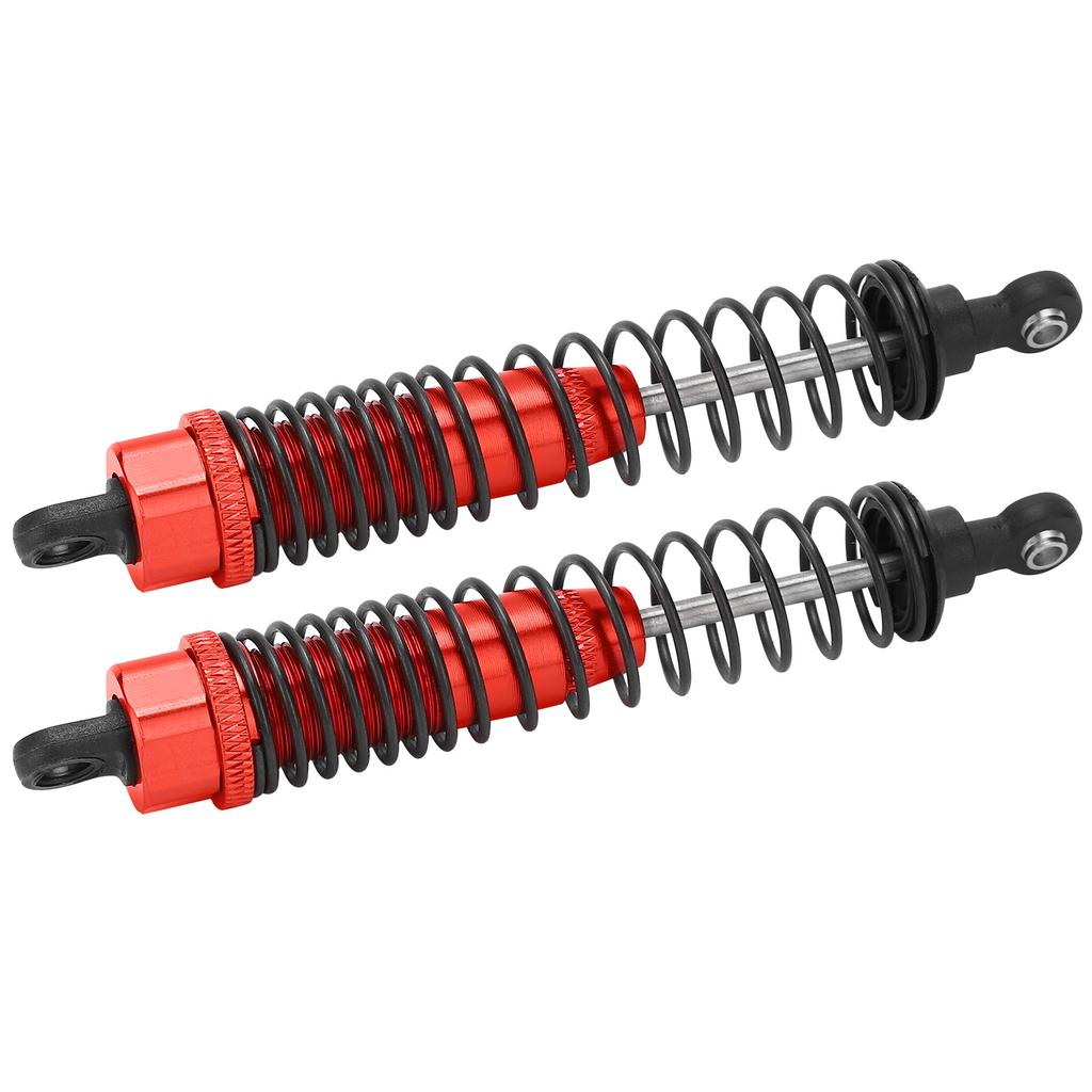 Adjustable 110mm Shock Absorber Damper Full Metal Spring Damper Fit for Traxxas Slash 2WDRed