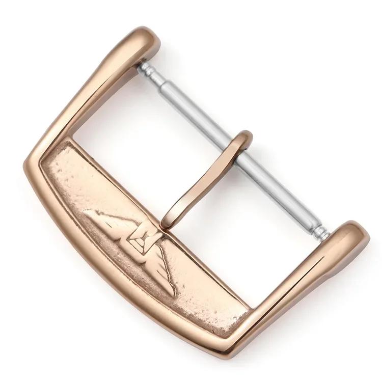 10/12/14/16/18/20mm Stainless steel watch clasp adapted to Longines L2L4 Jialan Majestic Jialan Luya watch buckle accessories