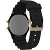 Timex Men's Digital Watch T80 with Plastic Strap, Black/Gold, Strap