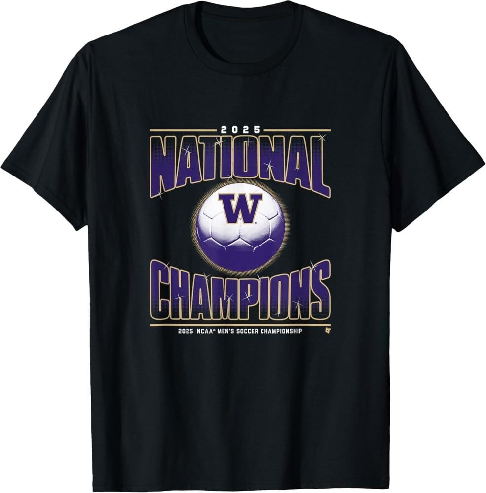 Washington Herren-Fußball - Nationale Meister 2025 - NCAA T-Shirt