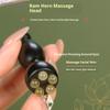 {Summer2}Lotus Seedpod Shape Massage Tool Sandalwood Gua Sha Massage Sticks Facial Skin Care Physiotherapy Tool