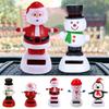 Car Ornament Creative Solar Swing Doll Shaking Santa Claus Gift Cartoon Christmas Gifts Car Decoration for Children