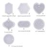 DIY Diamond Listing Silicone Epoxy Resin Mold Diamond Irregular Aromatherapy Pendant Tag Keychain Jewelry Mold Tools