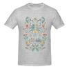 Swedish Folk Cats Lengthening Tshirt Urban Casual Soft Tones Tees