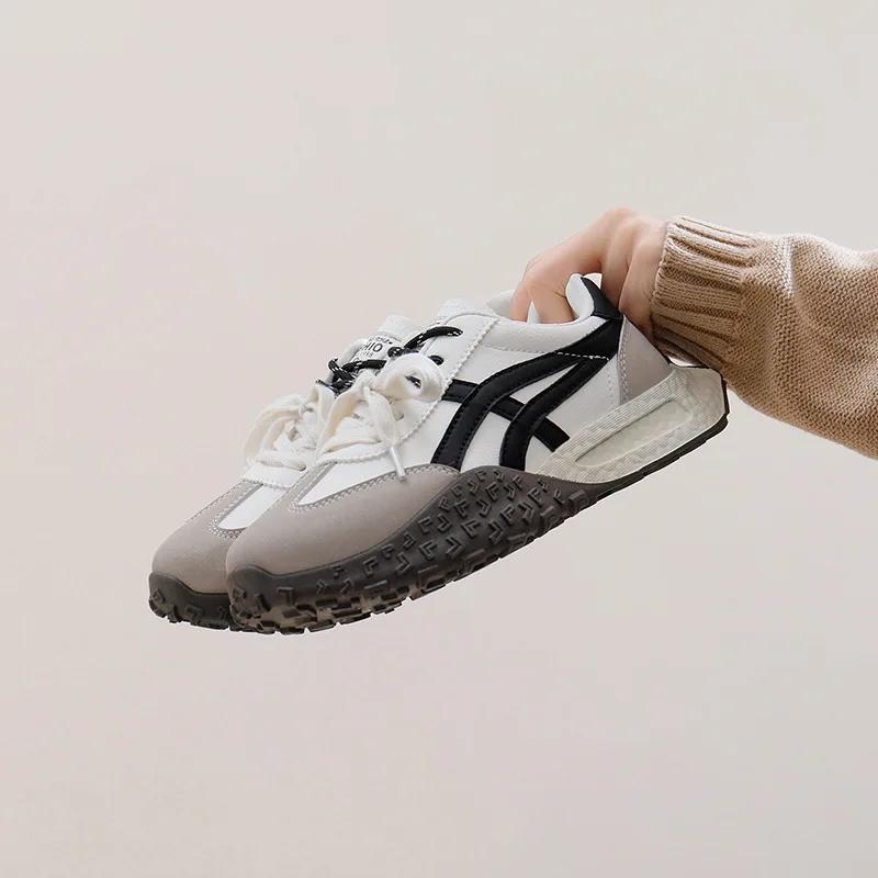 

2024 Осень Новый Лидер продаж Корейская версия Daddy Shoes Женская дышащая женская студенческая обувь Повседневная обувь Женские кроссовки 35 чёрный