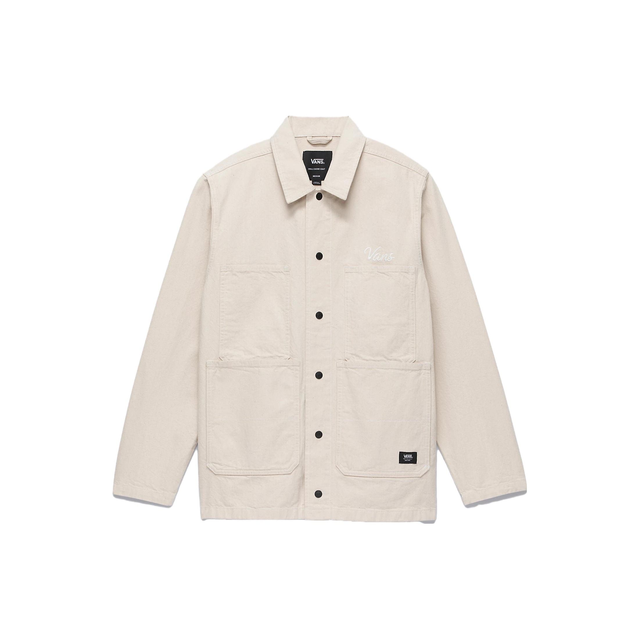 

Vans Hickory Stripe Drill Chore Jacket Men Jacket Off-White VN0008G27VJ M