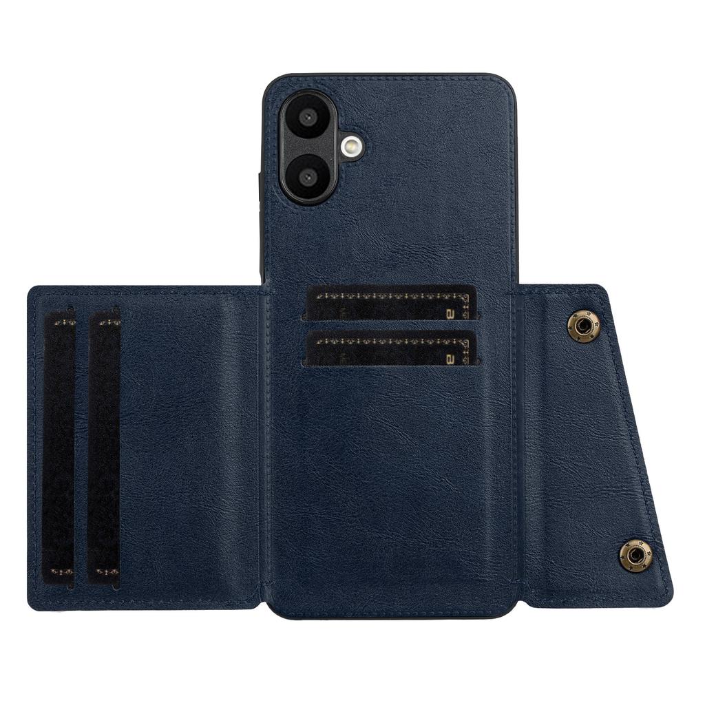 For Samsung Galaxy A06 4G Case Card Slots Kickstand Leather + TPU Phone Cover