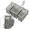 Detachable Cutlery Basket Dishwasher Parts Has A Cover