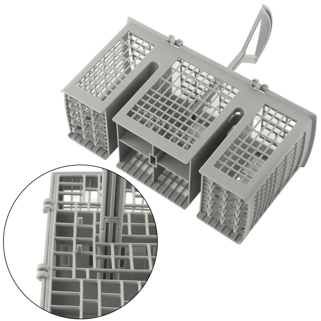 Detachable Cutlery Basket Dishwasher Parts Has A Cover