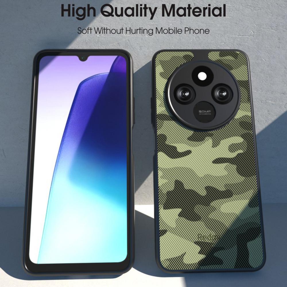 IBMRS For Xiaomi Redmi 14C 4G/14R 5G/Poco C75 Case TPU+PC Heavy Duty Shockproof Phone Cover Camera Protection