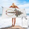 Bijoux Kabyles Amazigh Maroc Serviette de Plage Microfibre Douce Séchage Rapide Absorbante Serviettes Rapides Pour le Bain