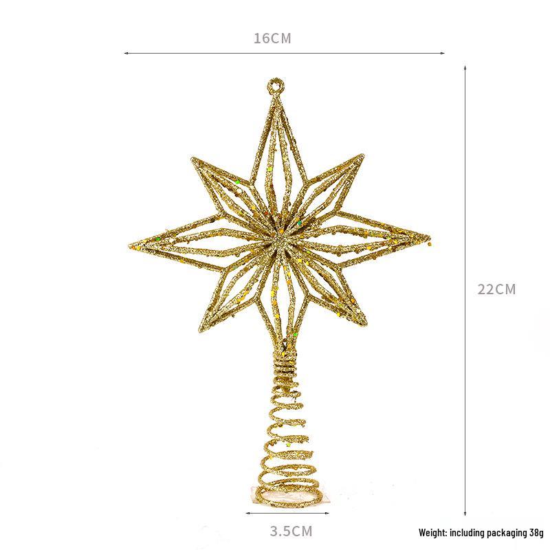 Christmas Tree Star Topper Decoration