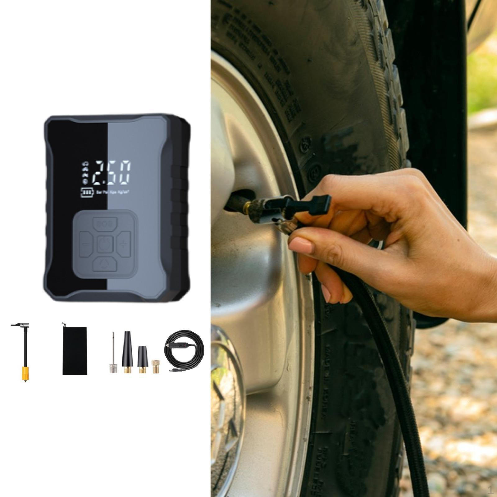 

Air Compressor Pump Ball Tool Car Portable Tire Inflator