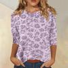 Women's Fashionable Retro Polka Dot Top Versatile Casual for Everyday Wear