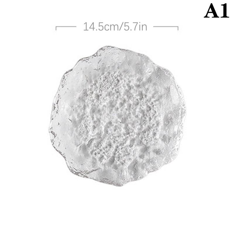 

Прозрачный стеклянный поднос Декоративные подносы для хранения ювелирных изделий Кружка для кофе Фрукты Десерт Торт Тарелки Декор для рабочего стола Украшение стола