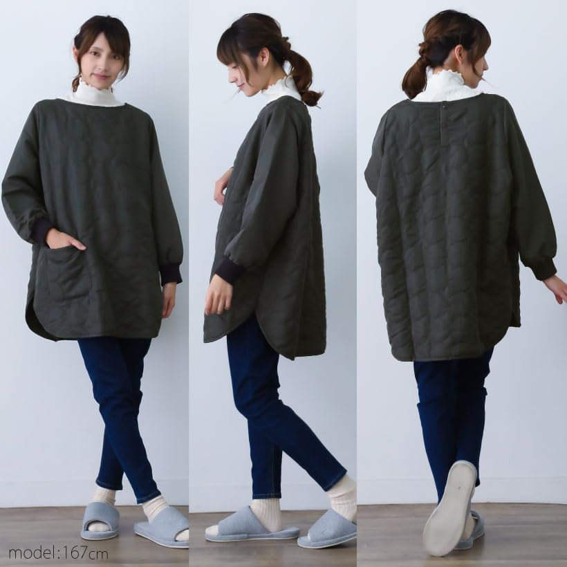 Friends Hill Roman Gesteppt Apolo, Schwarz, LW-387-478