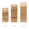 Eco-friendly Practical Rectangle Bamboo Portable Durable Clothes Cleaning Tools Laundry Board Scrubboards Washboard