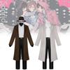 Comfortable Anime Cosplay Outfits For Gamers Bungo Stray Dogs Dazai Chuuya Soft Fabric