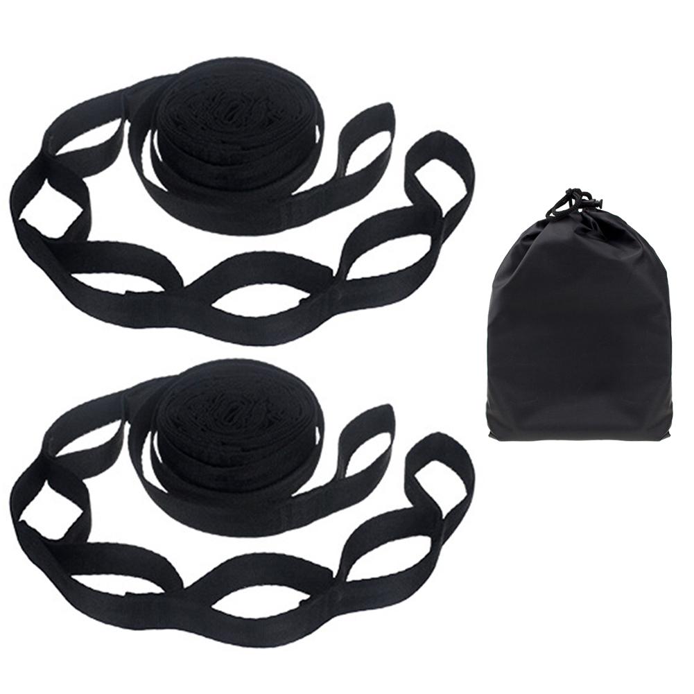 2Pcs Hammock Straps Special Reinforced Polyester Straps 5 Ring High Load-Bearing Barbed Outdoor Durable Wear Resistant Straps