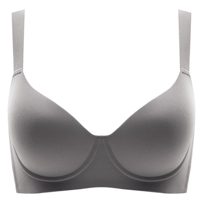 Big breasts show small and thin summer breasts, gather and close secondary breasts, anti-sagging large size full cup seamless bra