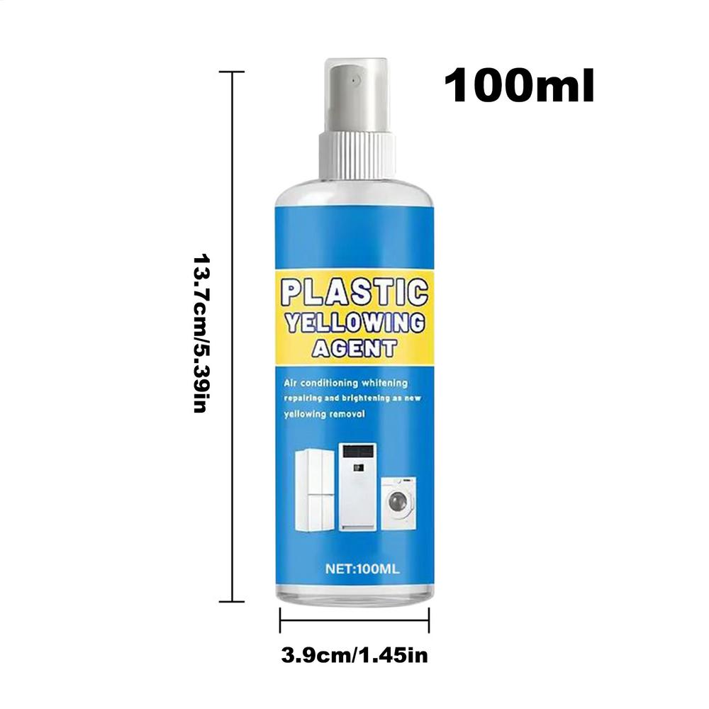 

100ml Multipurpose Cleaner Refurbishing Agent Air Conditioner Heavy Duty Yellowing Remover Appliance Shine Restoring Deodorizer 100ml