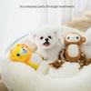 Funny Dog Squeak Toys Puppy Toy Cute Stuffed Chew Toys for Dog Teething Soft Plush Cool Stuffed Dog Toys