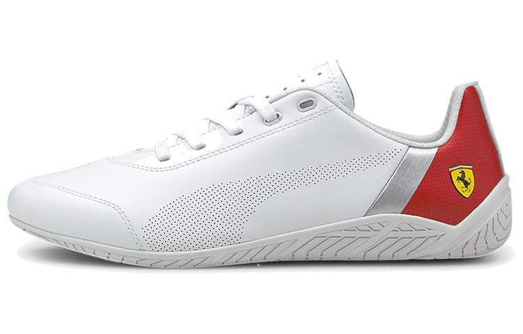 Puma Scuderia Ferrari x Ridge Cat  White Rosso Corsa  40